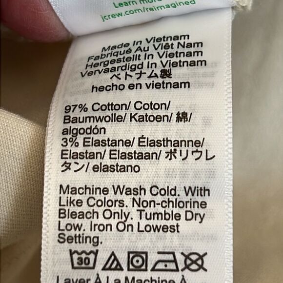 J Crew Trousers Pants Natural denim 31 - Picture 12 of 12